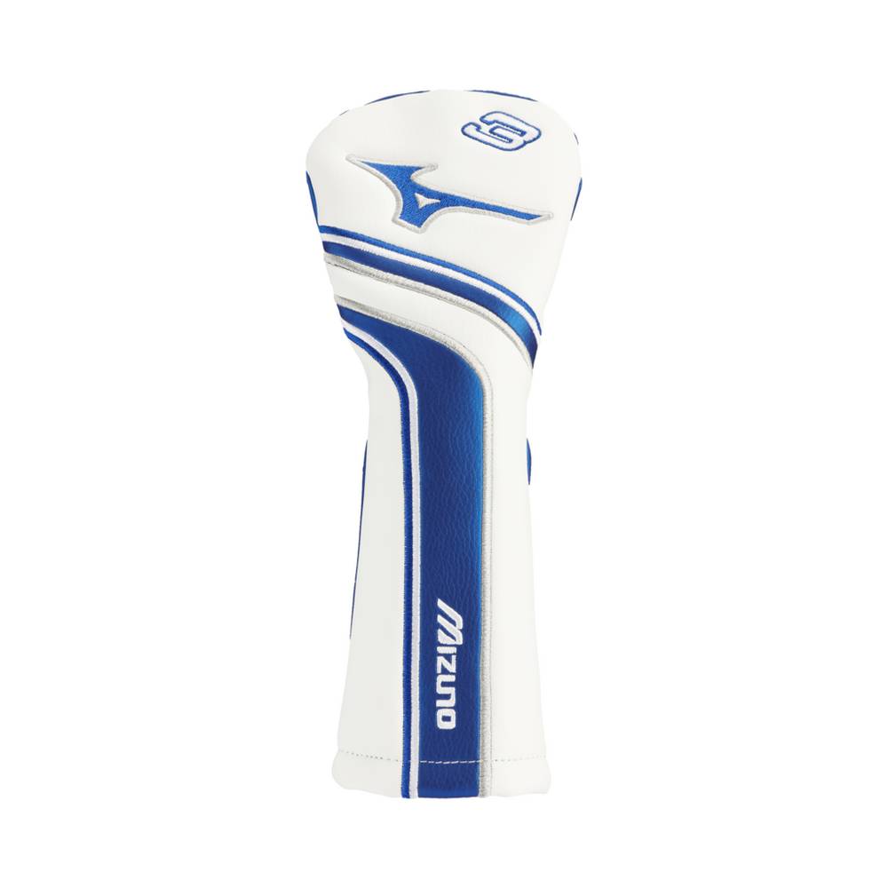 Mizuno Ribbon Fairway Wood - Erkek Baş Örtüsü - Mavi/Beyaz Türkiye (MTCNFX-312)